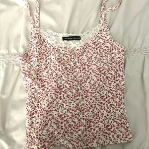 Brandy Melville Floral Tank